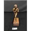 Image 1 : Vintage Bronze Boxer - 11" Tall