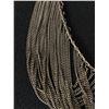 Image 2 : .925 Silver Multi-Strand Necklace 10" Length Great Shape