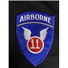 Image 2 : Original US 11th Airborne Book and Large Jacket Patch