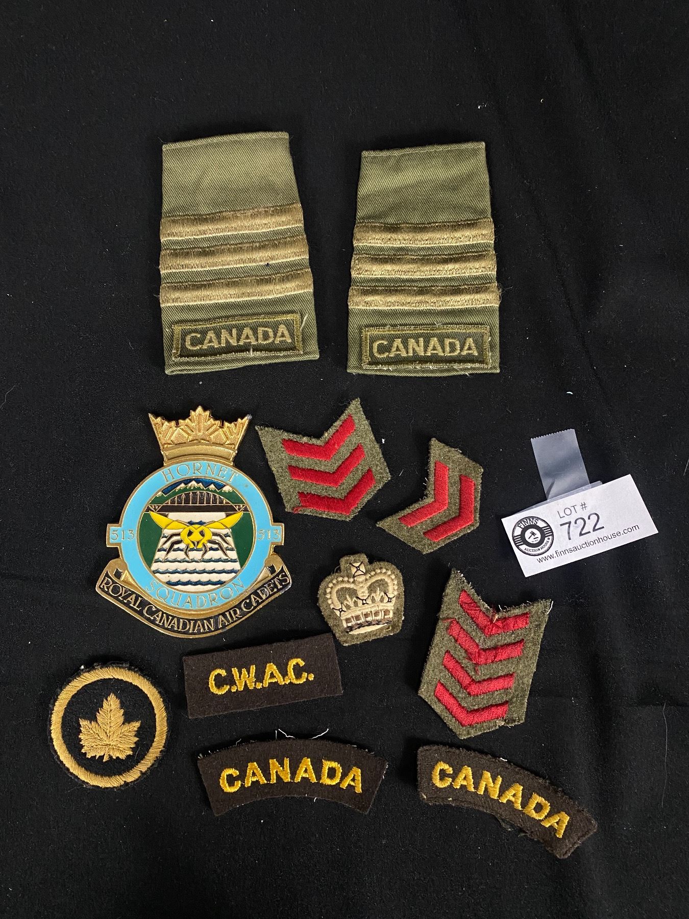 Rcacc Ranks Canadian Forces Officers Rank Insignia, Squadron 513 RCAC and Assorted ...