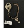 Image 2 : Yale Padlock and Keys, The Yale and Towne Mfg. Co. Made in Canada, With Key Hole Cover - Works Great