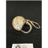 Image 2 : Antique German Padlock with Cover and Key - Works Great