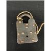 Image 2 : 1944 Vintage Eight Lever Aligarh Padlock and Key - Works Great