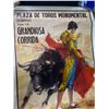 Image 2 : Plaza de Toros Monumental Bullfighting Poster 1960/70s  - Spanish Barcelona - Very Good Condition 38