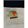 Image 2 : Circa 1955 Fremlin's Ale Enamel Elephant Pin - Excellent Condition - Fremlins was a Brewery in Maids