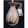 Image 3 : Canadian Decorator Collection - Hand Crafted Terra Cotta Clay Jug - Stamped BMP Canada 10" Tall