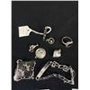 Image 2 : Good Quality Lot of Mixed Sterling Silver Jewellery Total Weight 40.06 Grams