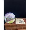 Image 8 : Lot of 8 Collectible Plates in Drawered Storage Container - The Great Steam Trains Collection by Pau