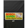 Image 1 : 24 x 10" Bosch Spark Plug Tin Sign