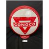 Image 1 : Vintage Conoco Gas Pump Globe in Case