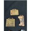 Image 2 : Lot of 5 Vintage Watch Fobs