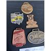 Image 2 : Lot of 5 Vintage Watch Fobs