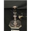 Image 2 : Vintage High Quality Silver Plated Candlestick Holder with Snuffer 6.5" H