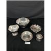 Image 1 : Lot of 5 High Quality Silver Plated Bowls, Dishes, Etc.