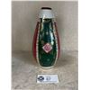 Image 2 : 7.5" T Painted Vase with Gold Trim