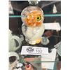 Image 2 : Made in Italy Genuine Alabaster 3.5" H Owl With Broken Beak. Displays Very Nice