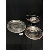 Image 1 : Nice Silver Plated Lot of Serving Trays and Dishes