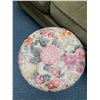 Image 2 : Very Nice Mid Century Modern Swivel Stool with Flower Fabric in Great Shape.