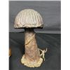 Image 2 : 2 Vintage Décor Pieces. 1 Mother Hubbard Shoe Piggy Bank and  a Mushroom with Man Décor