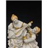 Image 2 : Beautiful White with Gold Trim Porcelain Figurines,6" H Marked Japan