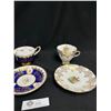 Image 3 : Lot of 3 Vintage Bone China Tea Cup and Saucer - Windsor, Etc.