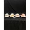 Image 1 : Lot of 4 Vintage Bone China Tea Cup and Saucer - Windsor, Etc.