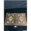 Image 1 : Lot of 2 Large Vintage Collectible Hard Cover Books - Ebers Aegypten