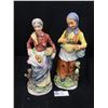 Image 1 : Lot of 2 12" T Figurines of Farm Ladies