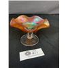Image 1 : Beautiul Carnival Glass Candy Dish