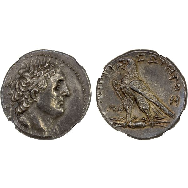 EGYPT (PTOLEMAIC): Ptolemy VI Philometor, 180-145 BC, AR tetradrachm (14.44g), uncertain Cypriot min
