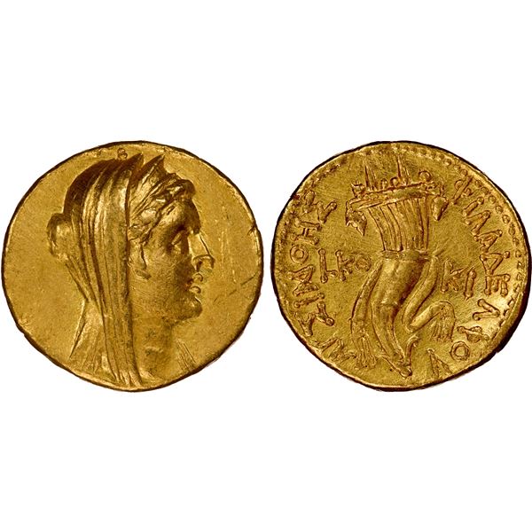 EGYPT (PTOLEMAIC): Ptolemy VI Philometor, 181/0-145 BC, AV octodrachm-mnaieion (27.60g), Kition (Cit