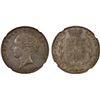 Image 1 : GREAT BRITAIN: Victoria, 1837-1901, half crown, 1844, NGC AU55