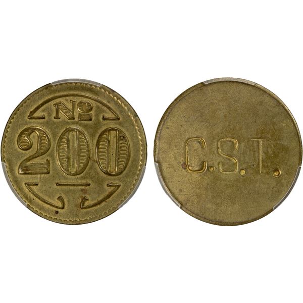 BRAZIL: Republic, 200 reis, ND (1940), PCGS MS62