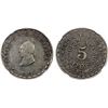 Image 1 : MEXICO: Revolutionary Issue, AR 5 pesos, Oaxaca, 1915, NGC AU55