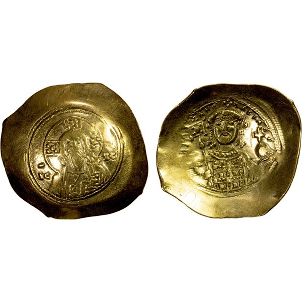 BYZANTINE EMPIRE: Michael VII, 1071-1078, AV histamenon nomisma (4.26g), Constantinople, VF