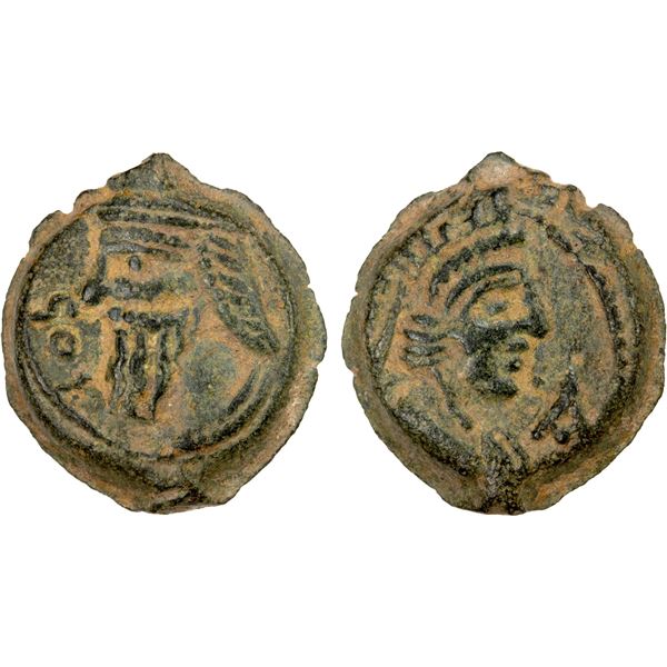 PARTHIAN KINGDOM: Vologases IV, AD 147-191, AE unit (3.73g), Seleukeia on the Tigris, SE476 (164/65
