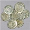 Image 1 : TABARISTAN: Jarir, 786-788, LOT of 10 silver ½ drachms