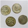 Image 2 : TUNIS: LOT of 4 silver piastres of Mustafa III (1757-1774)