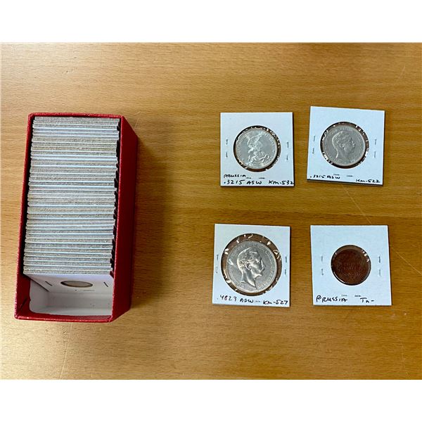 GERMANY: LOT of 42 coins and 1 token