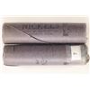 Image 1 : 2-$2 SOLID DATE ROLLS OF 1963-P JEFFERSON NICKELS