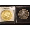 Image 2 : 2 COLORIZED CIVIL WAR KENNEDY HALF DOLLARS: 1 IS