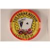 Image 1 : $5 LAS VEGAS HILTON CASINO CHIP LAS VEGAS, NEVADA