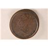 Image 2 : ERROR CIVIL WAR TOKEN 1865. ONE SIDE IS FLATTER