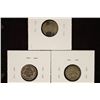 Image 2 : 1898, 1901 & 1902 SILVER BARBER DIMES
