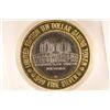 Image 2 : CASINO $10 SILVER TOKEN (UNC) WESTWARD HO CASINO