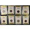 Image 1 : 8 ASSORTED JEFFERSON NICKELS: 2000-S, 2001-S,
