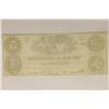 Image 2 : 1854 THE BANK OF WASHTNAW $5 OBSOLETE BANK NOTE