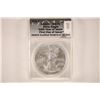 Image 1 : 2015 AMERICAN SILVER EAGLE ANACS MS70 30TH YEAR