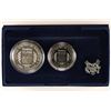 Image 2 : 1994 USA WORLD CUP 2 COIN SET CONTAINS: 1994-S