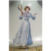 Image 2 : A Victorian Oil Lamp with Associated Shade Depicting Sporting Figures,